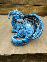 Load image into Gallery viewer, Khonsu the Moon Wing Dragon - Original Hand sculpted clay sculpture