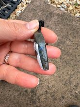 Load image into Gallery viewer, Dragon Love Painted Labradorite Pendant