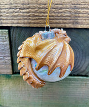 Load image into Gallery viewer, Golden Dragon Bauble