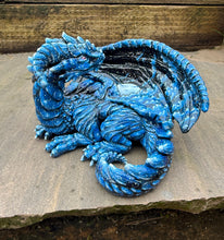 Load image into Gallery viewer, Khonsu the Moon Wing Dragon - Original Hand sculpted clay sculpture