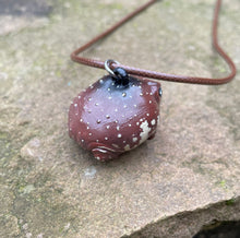 Load image into Gallery viewer, Grumpy Rain Frog Pendant (Made to order)