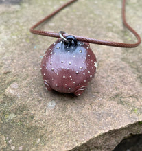 Load image into Gallery viewer, Grumpy Rain Frog Pendant (Made to order)