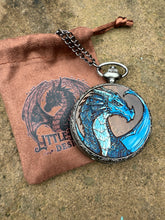 Load image into Gallery viewer, Pocket Dice Set: Dragon Portrait