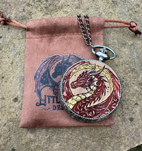 Load image into Gallery viewer, Pocket Dice Set: Logo Dragon