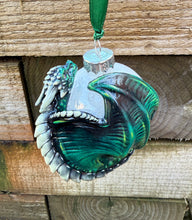 Load image into Gallery viewer, Jade Green Dragon Bauble