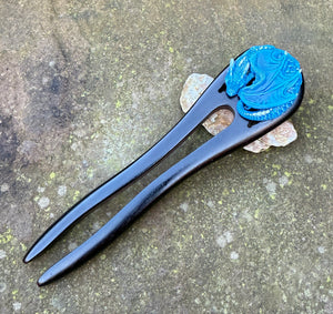 CUSTOM PAINTED Dragon Hair Stick