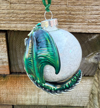 Load image into Gallery viewer, Jade Green Dragon Bauble