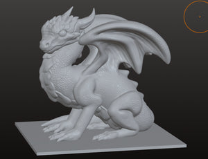 Dragon Hatchling 3D Print (Made to order)