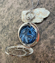 Load image into Gallery viewer, Shimmer Blue/Black Pocket Dragon