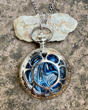Load image into Gallery viewer, Shimmer Blue/Black Pocket Dragon