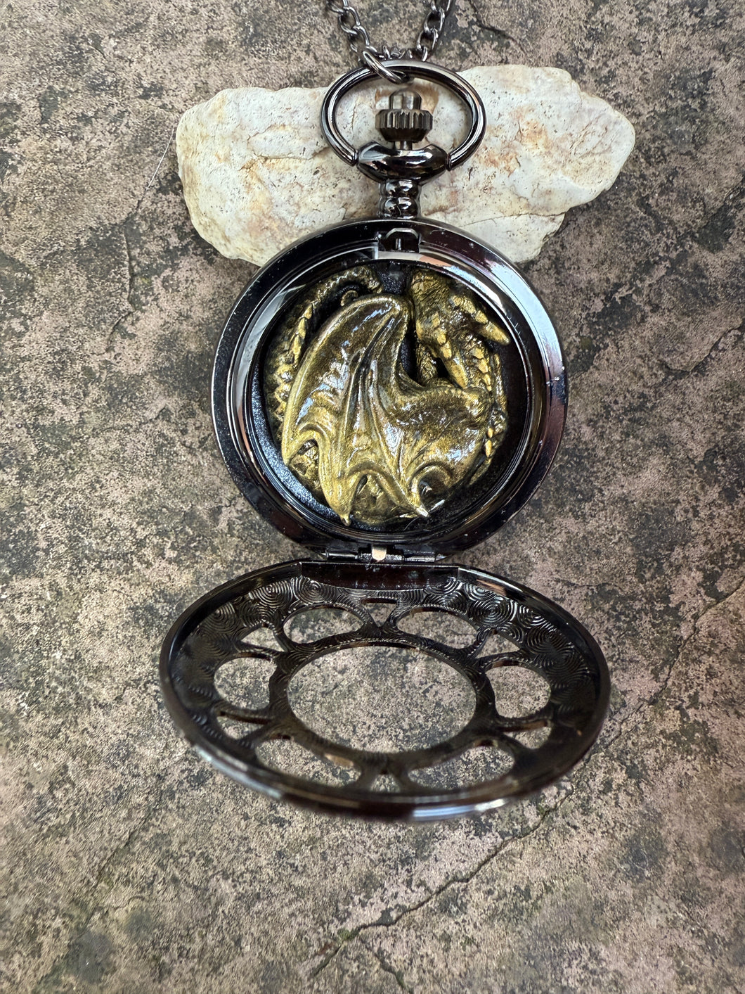 Gold and Black Pocket Dragon