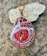 Load image into Gallery viewer, Orange Dragon Eye Agate