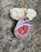 Load image into Gallery viewer, Orange Dragon Eye Agate