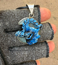 Load image into Gallery viewer, Moon Guardian Labradorite Dragon Pendant