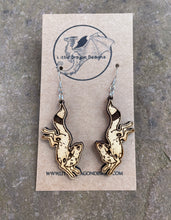 Load image into Gallery viewer, Umbreon Engraved Wooden Earrings
