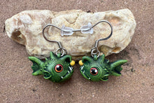 Load image into Gallery viewer, Adorable Anglerfish resin earrings