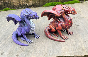 CUSTOM PAINTED Companion Dragon