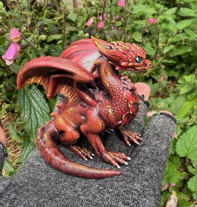 CUSTOM PAINTED Companion Dragon