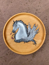 Load image into Gallery viewer, Valentines Pegasus Hand painted Trinket Dish