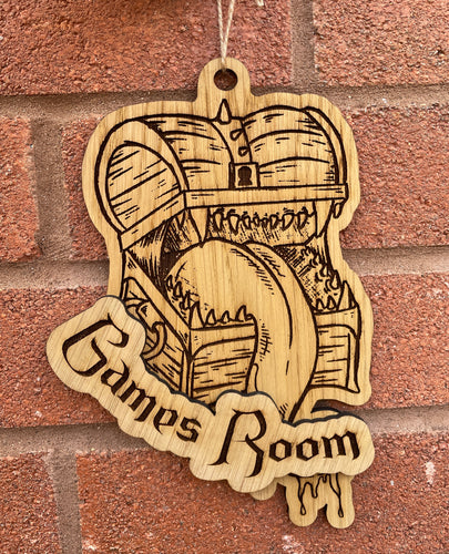 Games Room Mimic Wall/Door Hanging