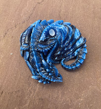 Load image into Gallery viewer, Errol the Sleepy Moon Wing Guardian Dragon