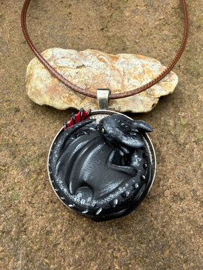 Night Fury Pendant (Made to Order)