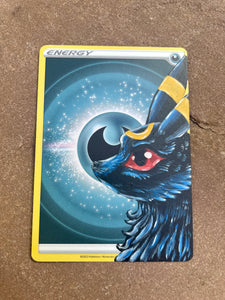 Umbreon Hand painted Energy Card