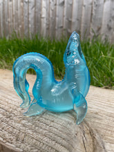 Load image into Gallery viewer, MADE TO ORDER: Happy Mosasaur Blue Resin Sculpture
