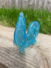 Load image into Gallery viewer, MADE TO ORDER: Happy Mosasaur Blue Resin Sculpture
