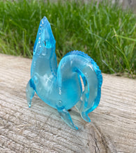 Load image into Gallery viewer, MADE TO ORDER (November): Happy Mosasaur Blue Resin Sculpture