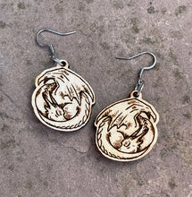 Load image into Gallery viewer, Sleeping Dragon Earrings