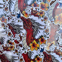 Load image into Gallery viewer, Butterfly Dragon Vinyl Sticker