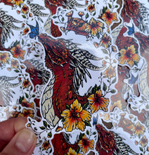 Load image into Gallery viewer, Butterfly Dragon Vinyl Sticker