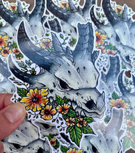 Load image into Gallery viewer, Dragon Skull Colour Vinyl Sticker