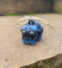 Load image into Gallery viewer, Adorable Starry Jumping Spider Pendant