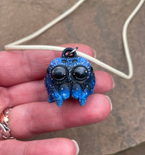 Load image into Gallery viewer, CUSTOM PAINTED Jumping Spider Pendant (Made to order)
