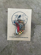 Load image into Gallery viewer, Butterfly Dragon Acrylic Pin Badge