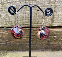 Load image into Gallery viewer, CUSTOM PAINTED Dragon Bauble Earrings (Made to order)
