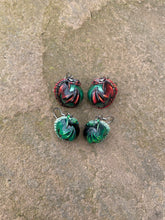 Load image into Gallery viewer, CUSTOM PAINTED Dragon Bauble Earrings (Made to order)