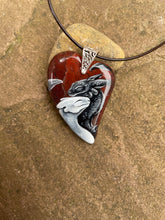 Load image into Gallery viewer, Night Light Love Dragon Stone Necklace