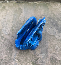 Load image into Gallery viewer, Blue Resin Dice Dragon