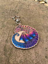 Load image into Gallery viewer, Sleepy Dragon Printed Wooden Charm