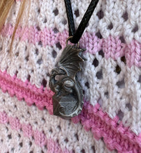 Load image into Gallery viewer, D20 Dice Dragon Pewter Necklace Charm