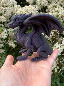 Sparkle Purple Dragon Hatchling 3D Print (Made to order)