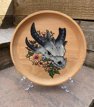 Load image into Gallery viewer, Dragon Skull Hand painted Trinket Dish