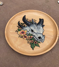 Load image into Gallery viewer, Dragon Skull Hand painted Trinket Dish