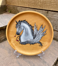Load image into Gallery viewer, Valentines Pegasus Hand painted Trinket Dish