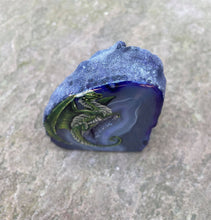 Load image into Gallery viewer, Noble Green Perching Dragon Agate