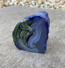 Load image into Gallery viewer, Noble Green Perching Dragon Agate