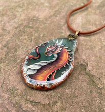 Load image into Gallery viewer, Playful Dragon Portrait Dragon Agate